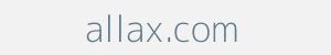 Image of allax.com