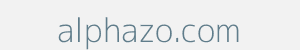 Image of alphazo.com