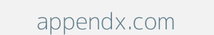 Image of appendx.com