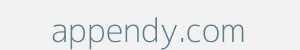 Image of appendy.com