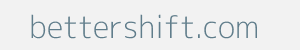 Image of bettershift.com