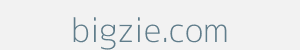 Image of bigzie.com