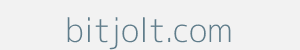 Image of bitjolt.com