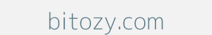 bitozy.com Image of bitozy.com