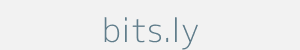 Image of bits.ly