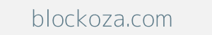 blockoza.com Image of blockoza.com