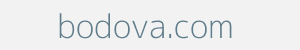 Image of bodova.com