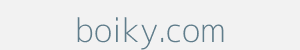 Image of boiky.com