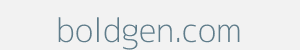 Image of boldgen.com