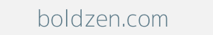 Image of boldzen.com
