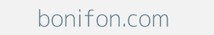 Image of bonifon.com