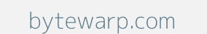 Image of bytewarp.com