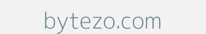 Image of bytezo.com