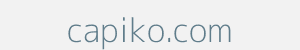 capiko.com Image of capiko.com