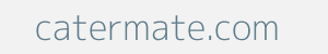 Image of catermate.com