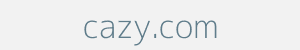 Image of cazy.com