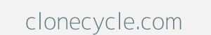 Image of clonecycle.com