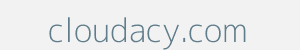 Image of cloudacy.com