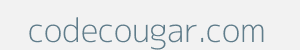 Image of codecougar.com