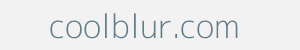 coolblur.com Image of coolblur.com
