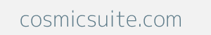 Image of cosmicsuite.com
