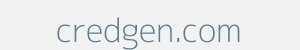 Image of credgen.com