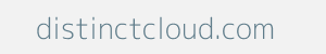 Image of distinctcloud.com