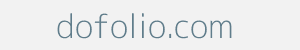 Image of dofolio.com