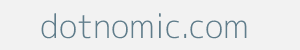 Image of dotnomic.com