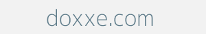 Image of doxxe.com