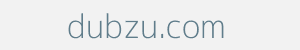 Image of dubzu.com