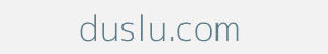 duslu.com Image of duslu.com