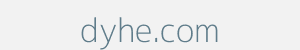 dyhe.com Image of dyhe.com