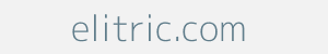 Image of elitric.com