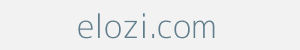 Image of elozi.com