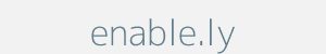 Image of enable.ly