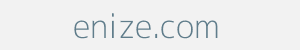 Image of enize.com