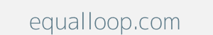 Image of equalloop.com
