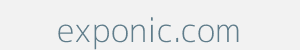 Image of exponic.com