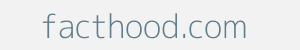 facthood.com Image of facthood.com
