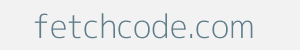 Image of fetchcode.com