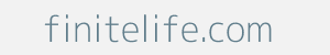 Image of finitelife.com