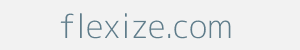 Image of flexize.com