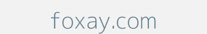 foxay.com Image of foxay.com