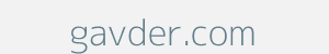 Image of gavder.com
