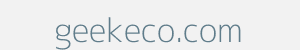 geekeco.com Image of geekeco.com