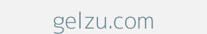 Image of gelzu.com