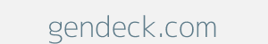Image of gendeck.com