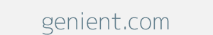 Image of genient.com