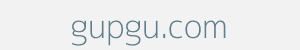 Image of gupgu.com